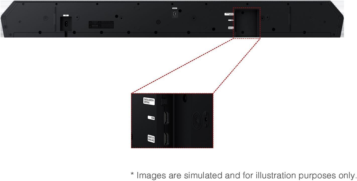Samsung Q-series Soundbar HW-Q800F 5.1.2 ch Subwoofer (2025)