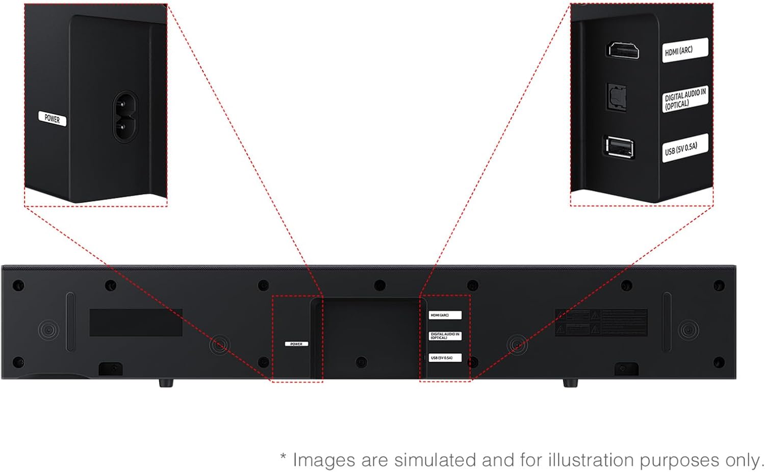 Samsung B-series Soundbar HW-B400F 2.0 ch (2025)