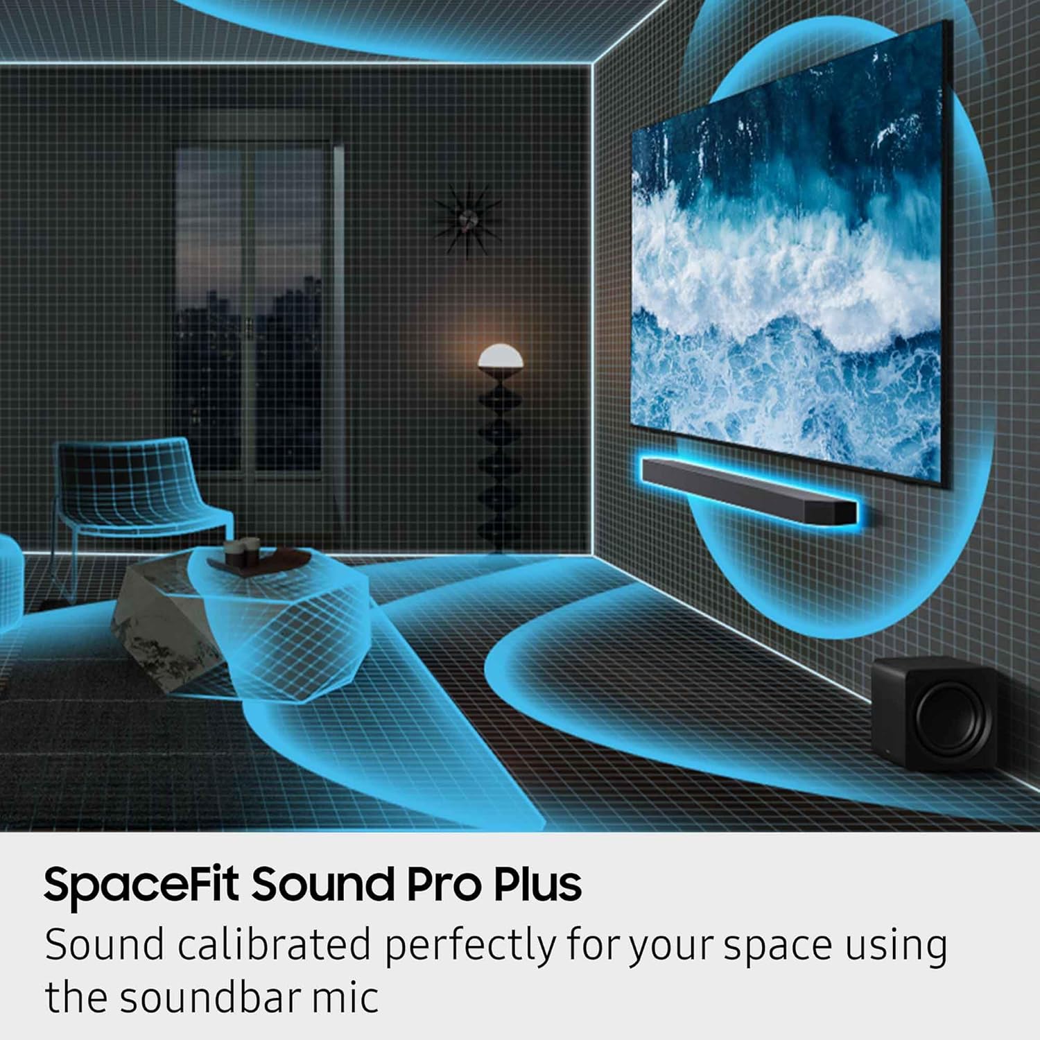 Samsung Q-series Soundbar HW-Q990F 11.1.4 ch Subwoofer & Rear Speaker (2025) (Used like new)