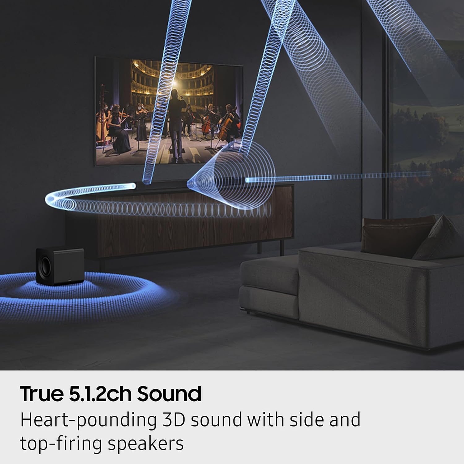 Samsung Q-series Soundbar HW-Q800F 5.1.2 ch Subwoofer (2025)