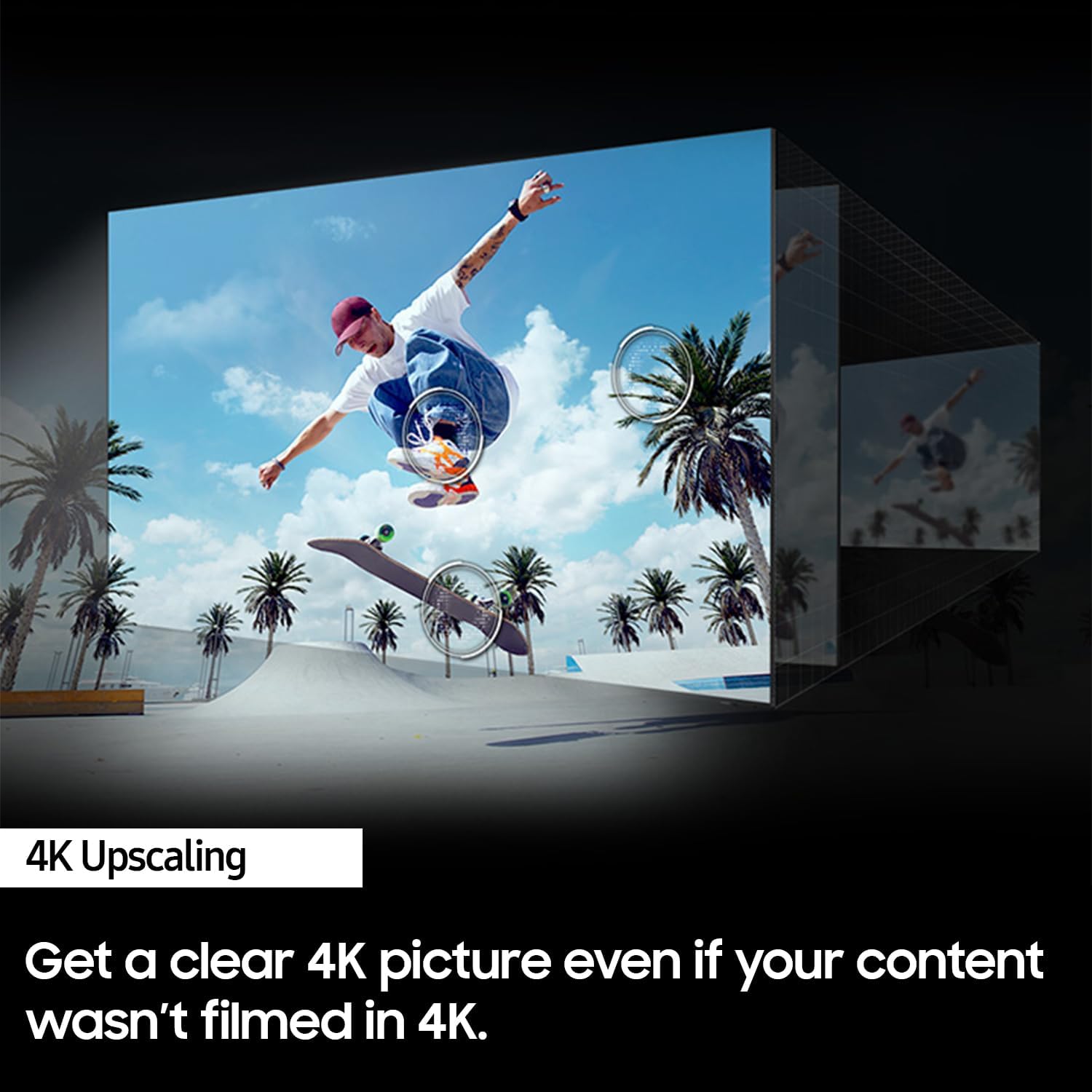 Samsung 65" Class Crystal UHD 4K Smart TV DU8000 (2024) - UN65DU8000FXZA