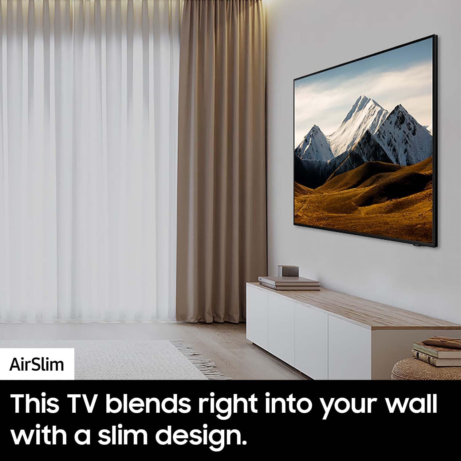 Samsung 65" Class Crystal UHD 4K Smart TV DU8000 (2024) - UN65DU8000FXZA