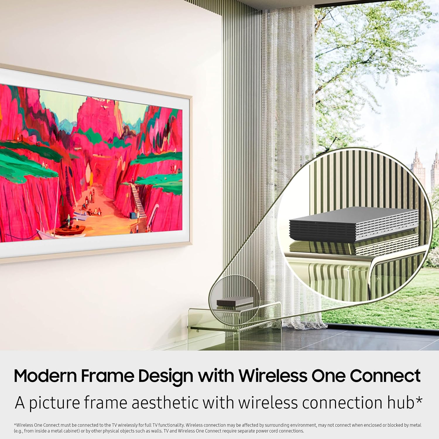 Samsung 85" Class The Frame Pro LS03FW Neo QLED 4K Art Mode Samsung Vision AI Smart TV (2025) - QN85LS03FWFXZA