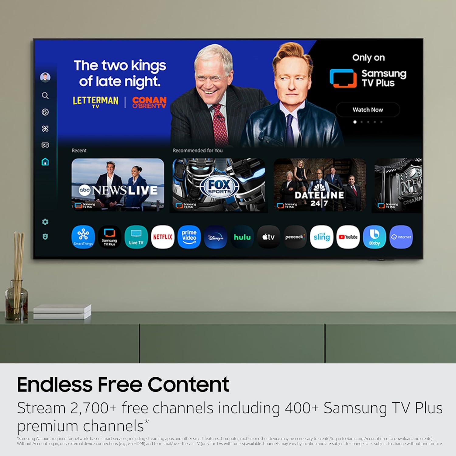 Samsung 83" Class OLED S95F 4K Samsung Vision AI Smart TV (2025) - QN83S95FAFXZA