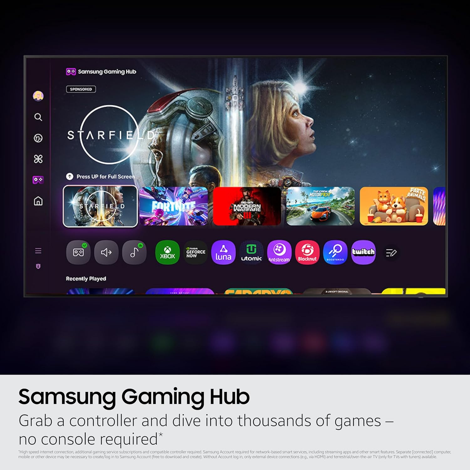 Samsung 83" Class OLED S95F 4K Samsung Vision AI Smart TV (2025) - QN83S95FAFXZA