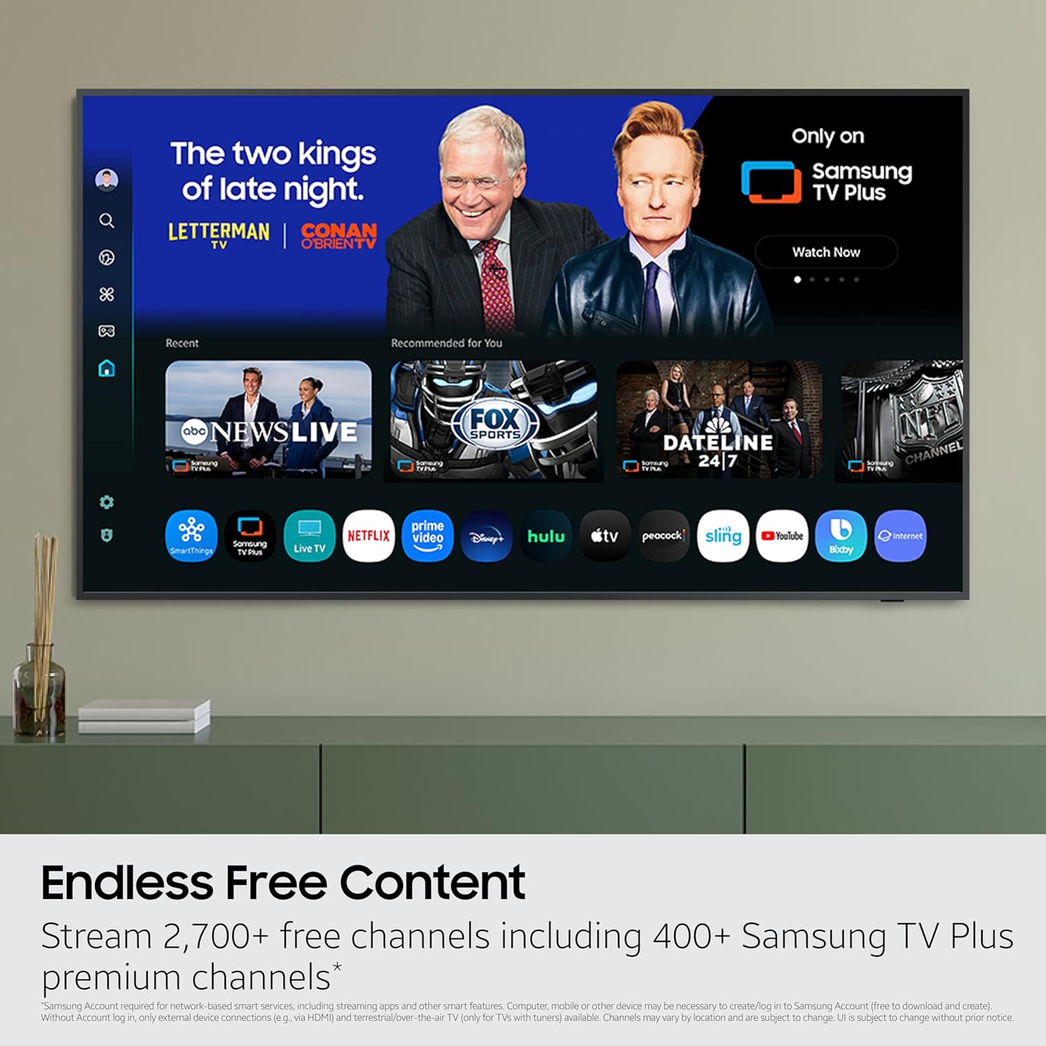 Samsung 85" Class The Frame Pro LS03FW Neo QLED 4K Art Mode Samsung Vision AI Smart TV (2025) - QN85LS03FWFXZA