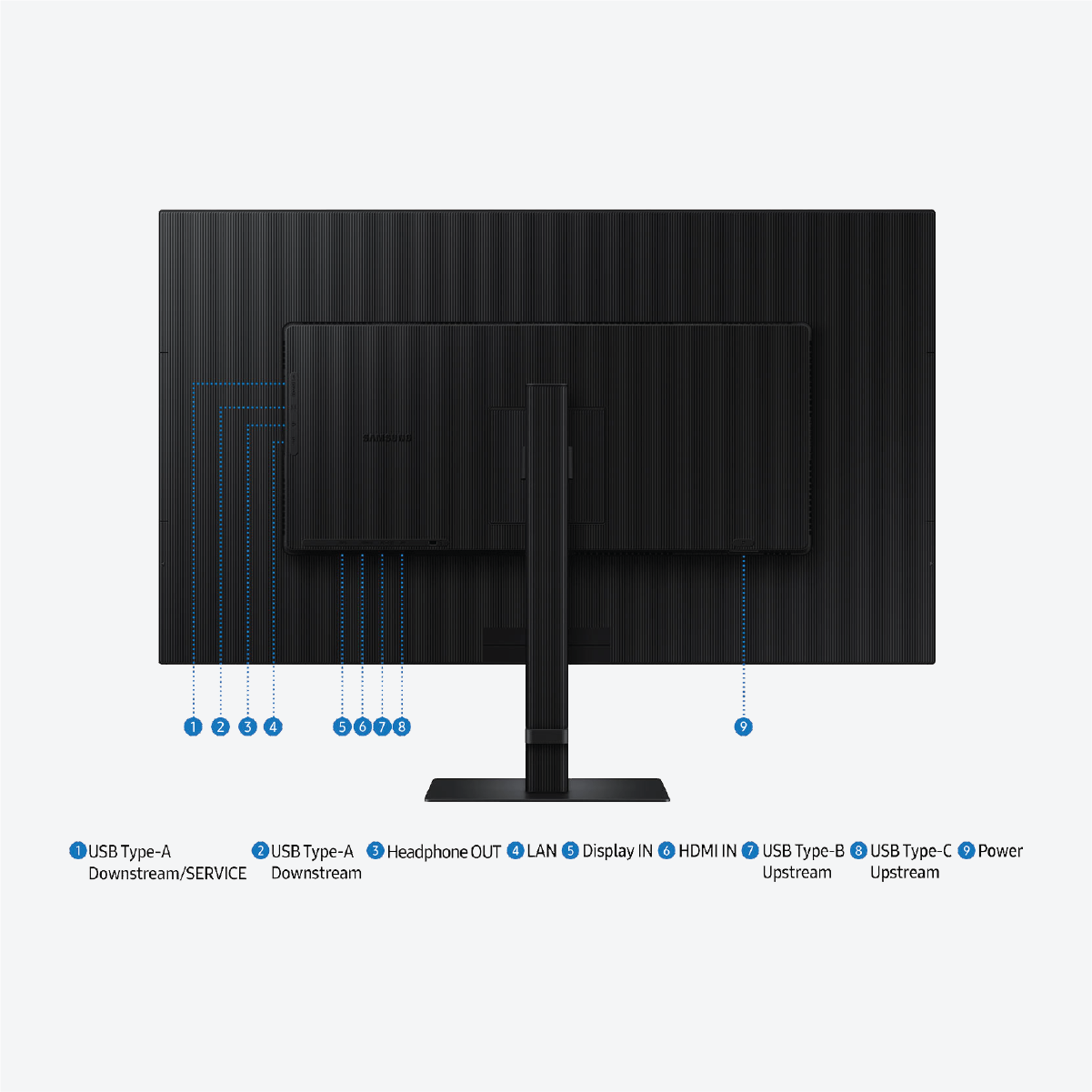 Samsung 37 " ViewFinity S8 S80UD UHD Monitor - LS37D800UANXZA (2025)