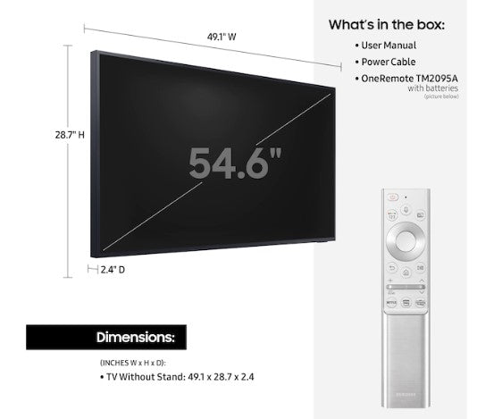 Samsung 65" Class - The Terrace Partial Sun Outdoor QLED 4K Smart TV (Latest model) - QN65LST7TAFXZA