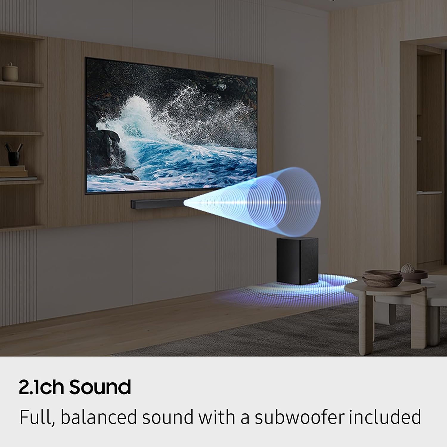 Samsung B-series Soundbar HW-B550F 2.1 ch Subwoofer (2025)