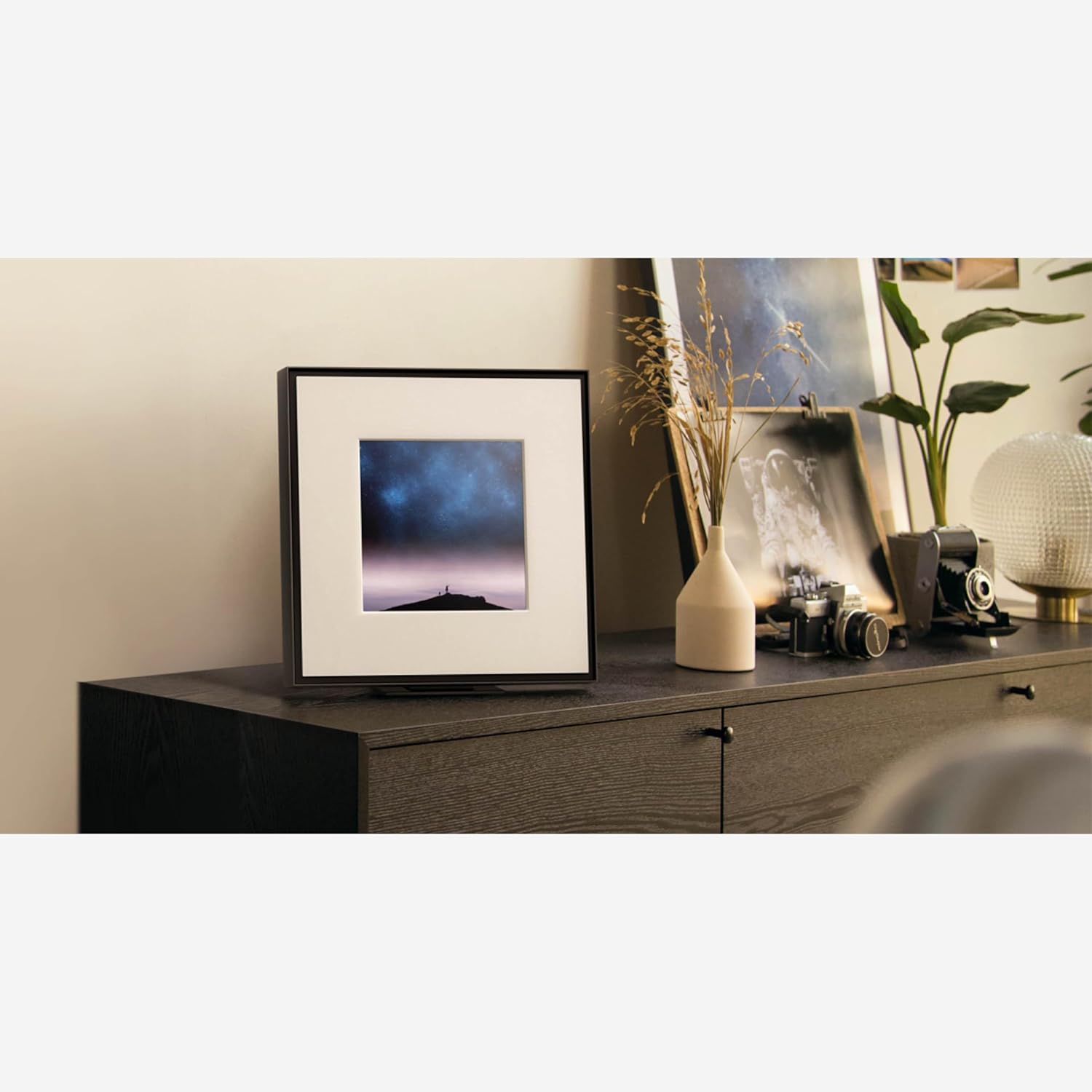 SAMSUNG Music Frame Dolby Atmos Smart Speaker - HW-LS60D/ZA (2024) + Bundle 2 Year Accidental Repair Plan Extended