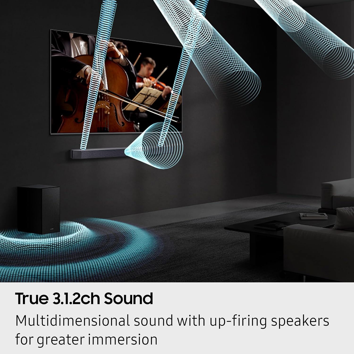 Samsung Q-series Soundbar HW-Q600F 3.1.2 ch Subwoofer (2025)