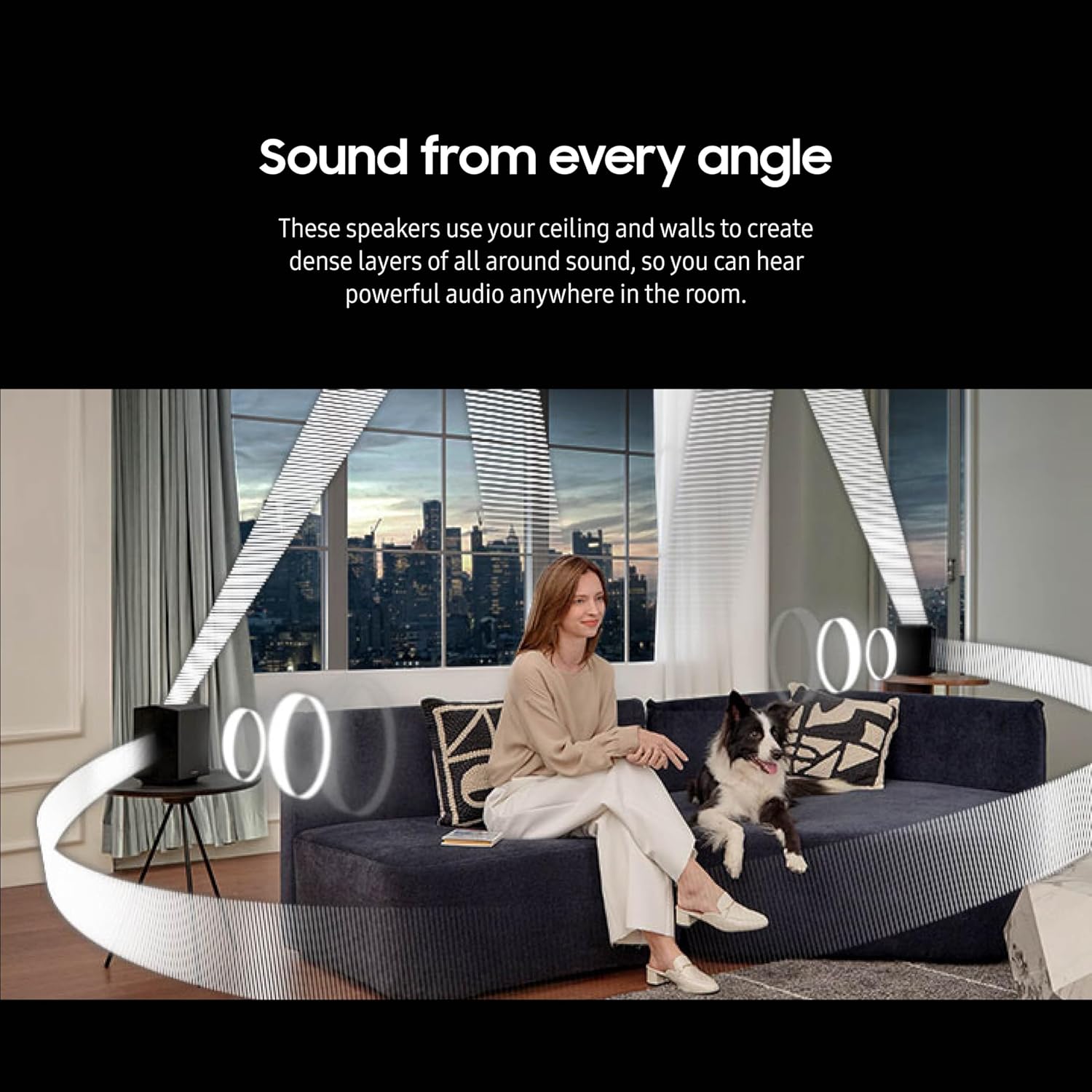 Samsung Q-series 11.1.4 ch. Wireless Dolby ATMOS Soundbar (2024) - HW-Q990D