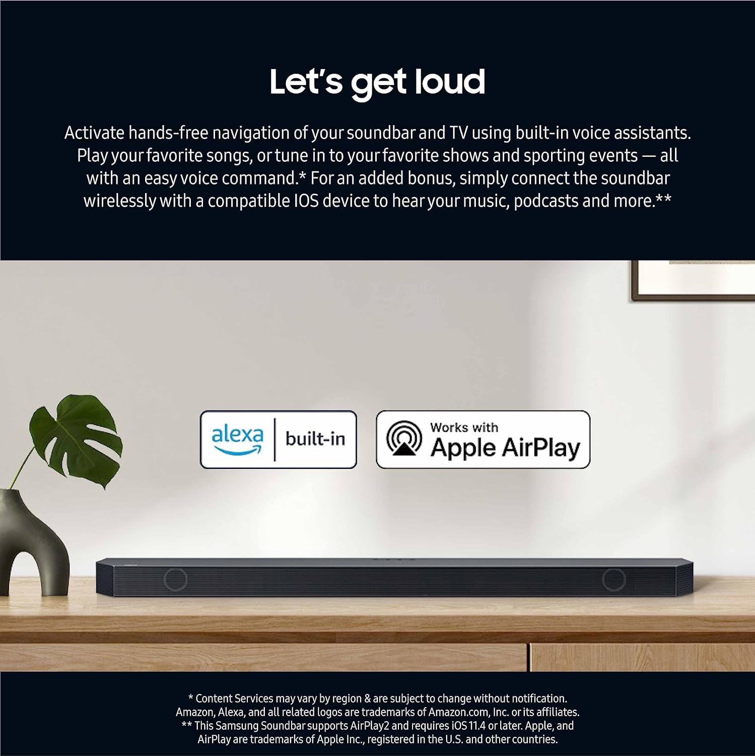 Samsung HW-Q910C/ZA Q-series 9.1.2 ch. Wireless Dolby ATMOS Soundbar (2023) - Q910C