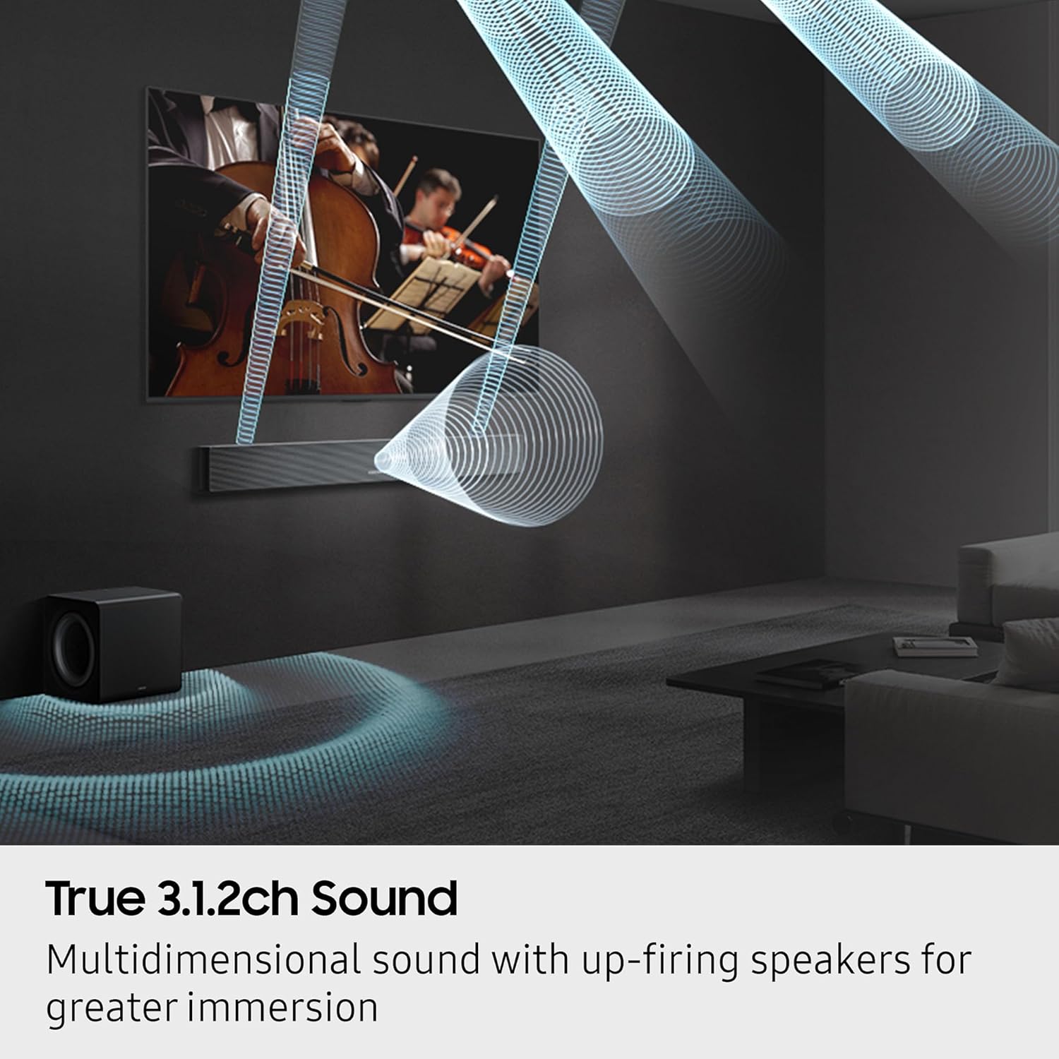 Samsung Q-series Soundbar HW-QS700F 3.1.2 ch Subwoofer (2025)