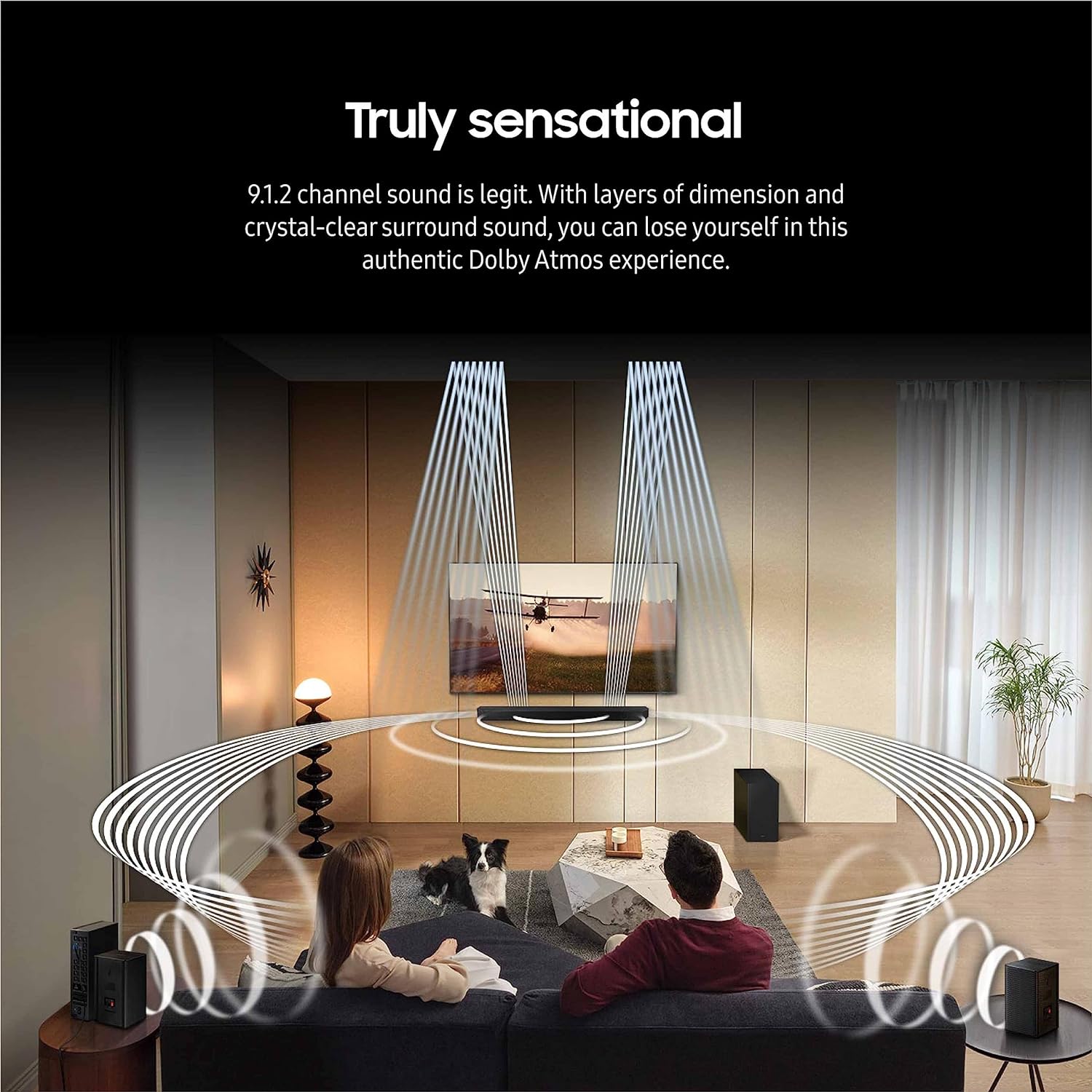 Samsung HW-Q910C/ZA Q-series 9.1.2 ch. Wireless Dolby ATMOS Soundbar (2023) - Q910C