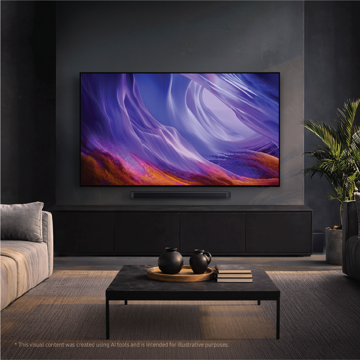 Samsung 55" Class OLED S85H 4K Samsung Vision AI Smart TV (2026) - QN55S85HAEXZA