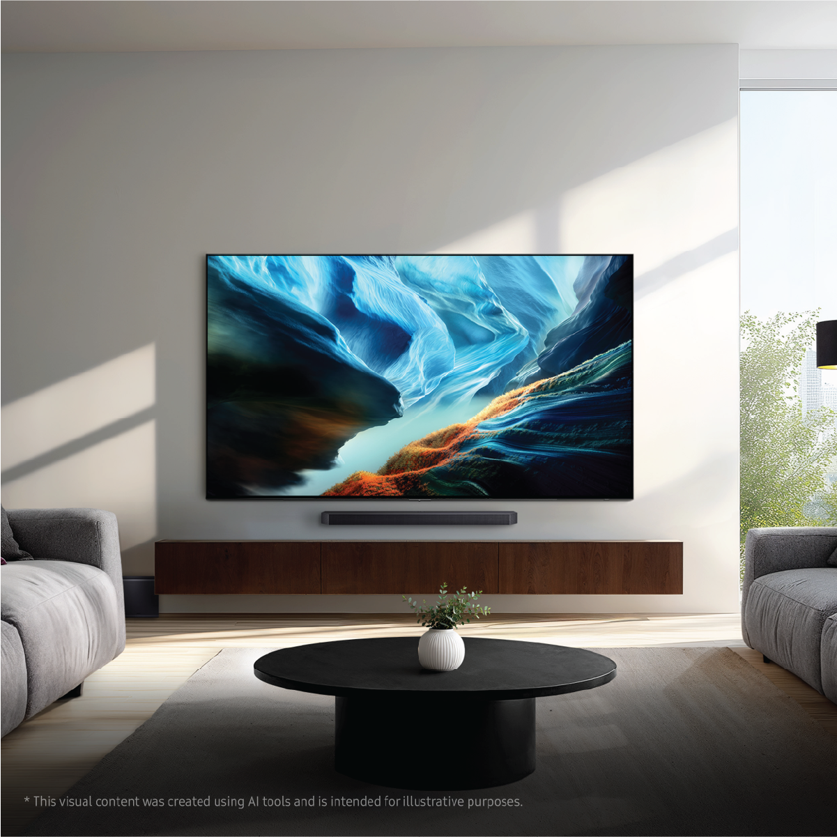 Samsung 55" Class OLED S90H 4K Samsung Vision AI Smart TV (2026) - QN55S90HAEXZA