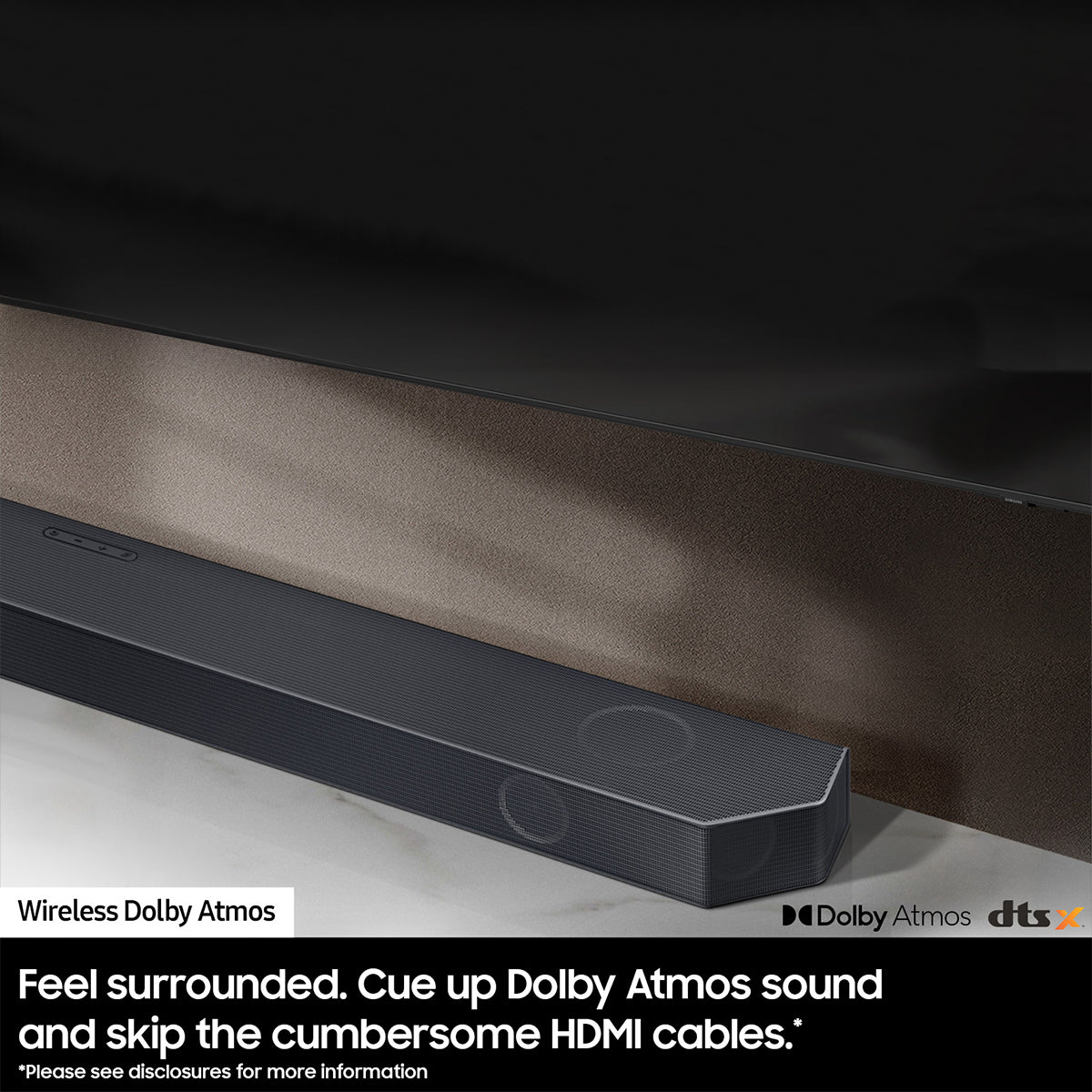 Samsung HW-Q910C/ZA Q-series 9.1.2 ch. Wireless Dolby ATMOS Soundbar (2023) - Q910C