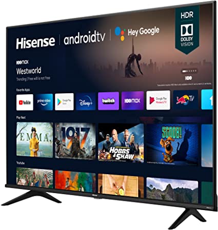 Hisense 43" Class 43A6G  4K Ultra HD Android Smart TV (2021) - 43A6G8