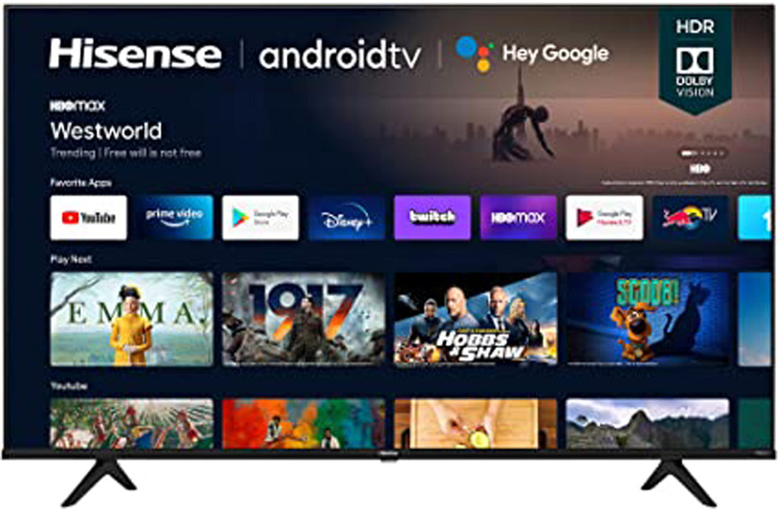 Hisense 43" Class 43A6G  4K Ultra HD Android Smart TV (2021) - 43A6G8
