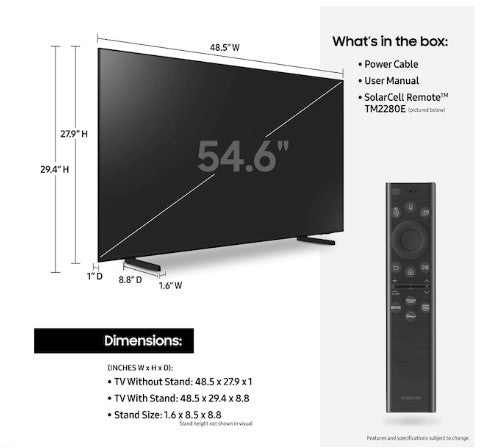 Samsung 55" Class Q60B QLED 4K Smart TV (2021) - QN55Q60BAFXZA
